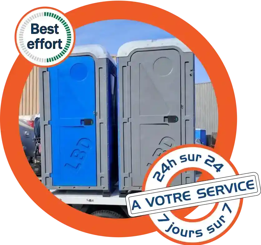 Location et livraison de sanitaire mobiles pour l'événementiel, chantier, etc.